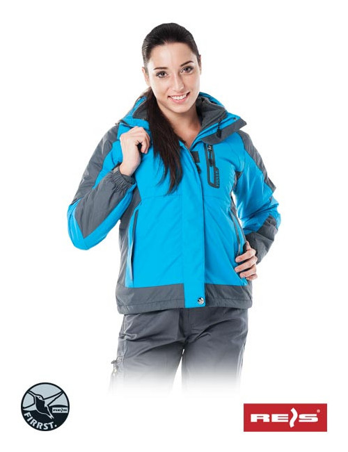 Treefrog NS isolierte Schutzjacke blaugrau Reis