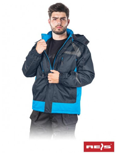 Protective jacket insulated zealand gn navy-blue Reis
