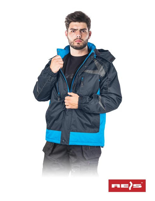 Protective jacket insulated zealand gn navy-blue Reis