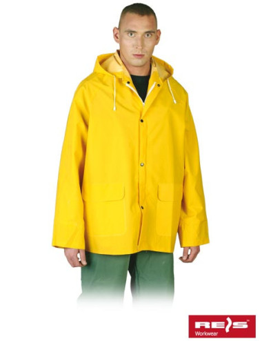 KPD y schützende Regenjacke Reis