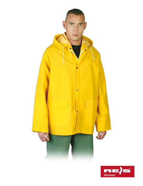 KPD y schützende Regenjacke Reis