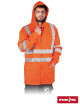 2Protective rain jacket kpdpufluo p orange Reis