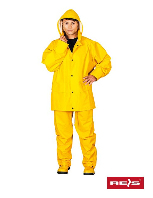 Hochwertiger Regenanzug aus flexiblem Material