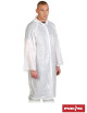Protective pfol rain coat in white Reis
