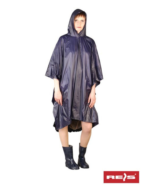 Protective rain poncho g navy Reis