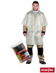 Schützender Regenponcho Poncho-f t transparent Reis