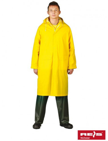 Protective rain coat ppd y yellow Reis