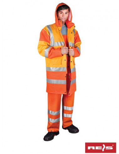 Protective rain coat ppdpu-str yp yellow-orange Reis