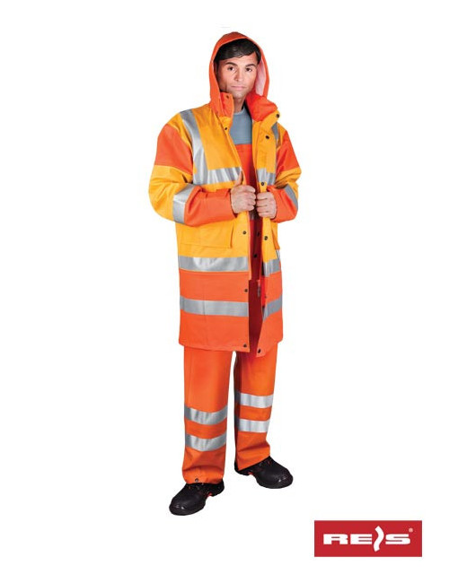 Protective rain coat ppdpu-str yp yellow-orange Reis