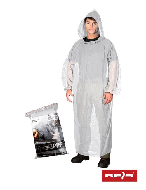 Regenmantel ppf t transparent Reis