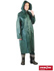 Hooded raincoat with hood in collar, 100% polyester