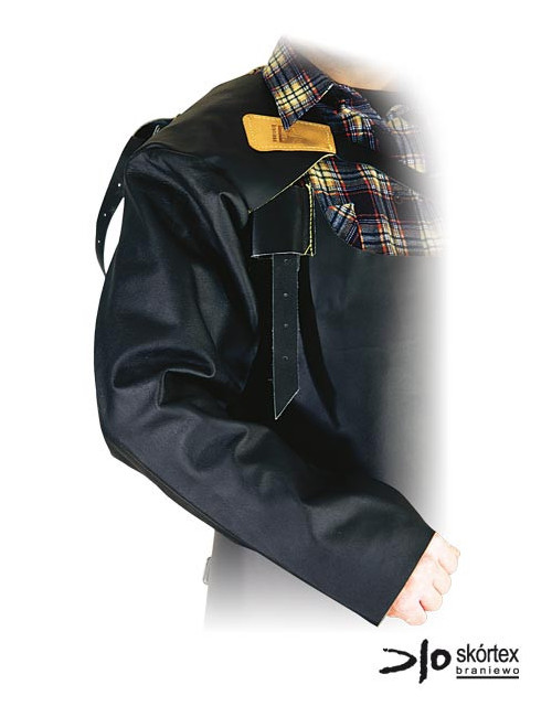 Sleeve rekawl-p b black Skórtex