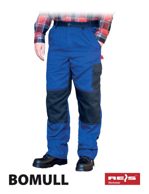 Protective waist trousers bomull-t ng blue-navy Reis