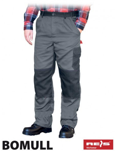 Bomull-t sds waist trousers gray/dark gray Reis