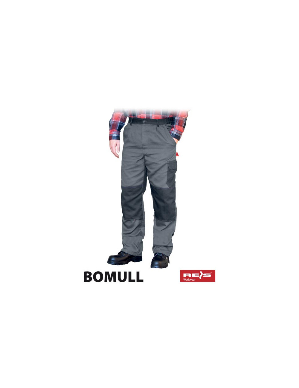 Bomull-t sds waist trousers gray/dark gray Reis