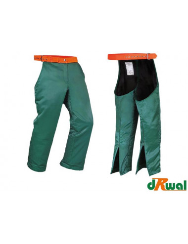 Protective legs dr-pil-n zp green-orange Drwal