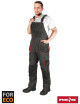 Protective bib pants foreco-b sbp steel-black-orange Reis