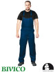 LEBER&amp;HOLLMAN PROTECTIVE BIB PANTS LH-BISTER G NAVY