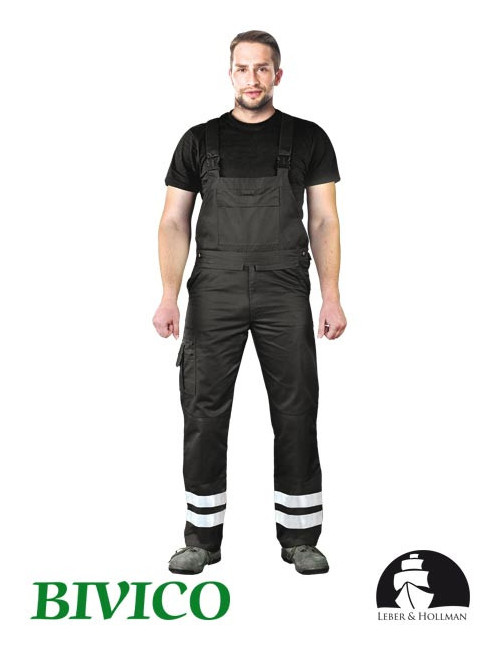Schutzlatzhose lh-bister_x b schwarz Leber&amp;hollman