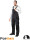 LEBER&amp;HOLLMAN PROTECTIVE BIB PANTS LH-FMN-B SBN STEEL-BLACK-BLUE