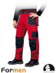 LEBER&amp;HOLLMAN WAIST TROUSERS LH-FMN-T CBS RED-BLACK-GRAY
