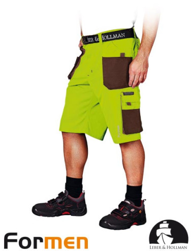 Taillenlange Schutzhose – kurz lh-fmn-ts lbr lindbraun Leber&amp;hollman