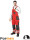 Schutzlatzhose lh-fmnx-b csb rot-stahl-schwarz Leber&amp;hollman