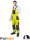 LEBER&amp;HOLLMAN PROTECTIVE BIB PANTS LH-FMNX-B YSB YELLOW-STEEL-BLACK