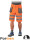 Taillenlange Schutzhose – kurz lh-fmnx-ts psb orange-steel-schwarz Leber&amp;hollman