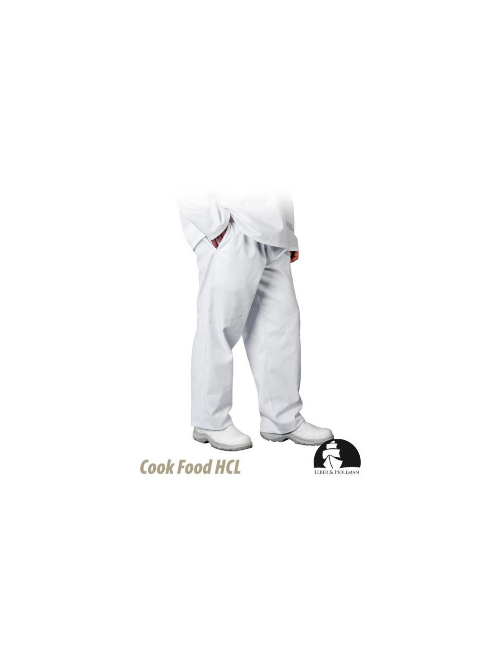 Lh-food_tro Taillenschutzhose in Weiß von Leber&amp;hollman