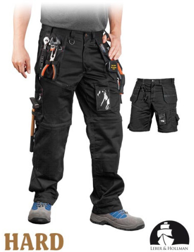 Taillenlange Schutzhose LH-Peaker B schwarz Leber&amp;Hollman