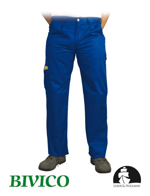 LEBER&amp;HOLLMAN WAIST TROUSERS LH-VOBSTER N BLUE