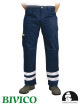 Taillenlange Schutzhose lh-vobster_x g marineblau Leber&amp;hollman