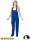 Schutzlatzhose lh-wombiser n blau Leber&amp;hollman