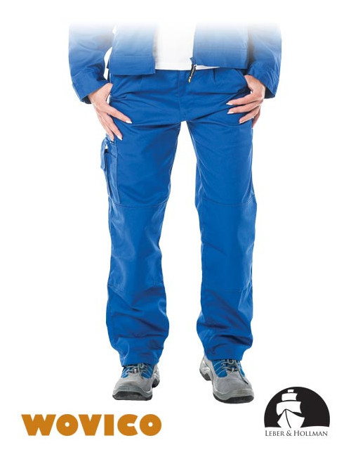 Schützende Taillenhose links-womvober n blau Leber&amp;hollman