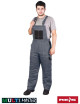 Men`s dungarees insulated pants for the winter, proven quality, logo