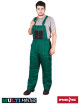 Protective bib pants insulated mmws zb green-black Reis