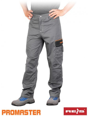 Pro-strech-t waist pants sbp steel-black-orange Reis