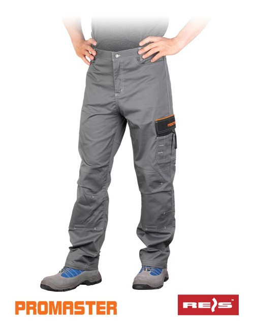 Pro-strech-t waist pants sbp steel-black-orange Reis