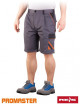 2Waist trousers - short pro-ts sbp steel-black-orange Reis