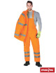 Isolierte Schutz-Latzhose s-vis p orange Reis