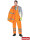 Protective bib pants s-vis p orange Reis