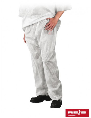 Spodnie do pasa sfi w biały Reis