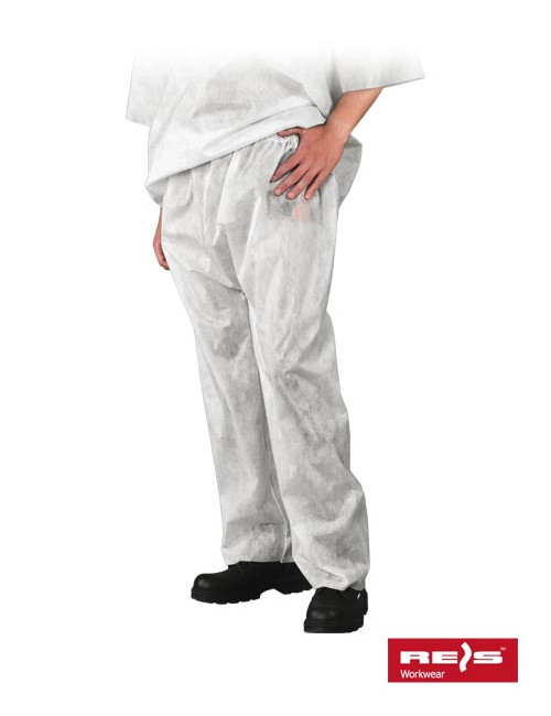 Spodnie do pasa sfi w biały Reis