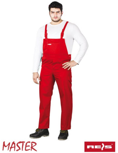Schutzlatzhose sm c rot Reis