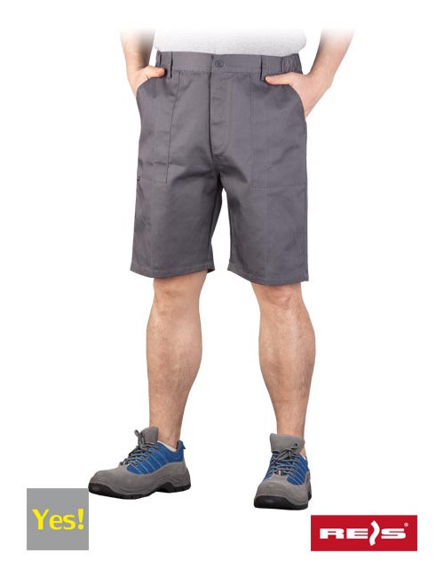 Waist trousers - short yes-ts s gray/steel Reis