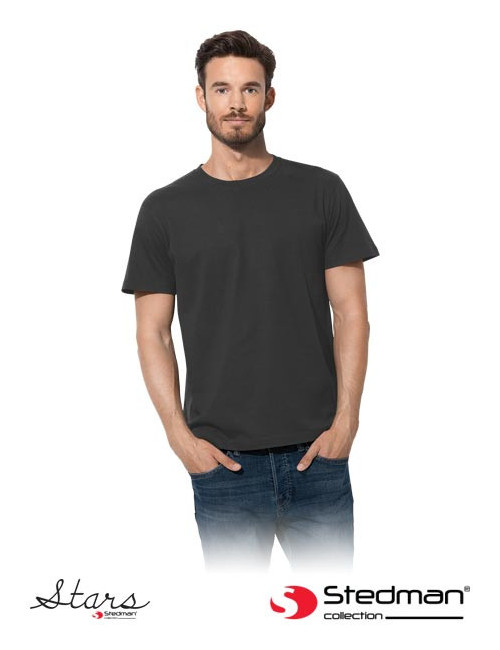 Herren-T-Shirt st2000 blo schwarz Stedman