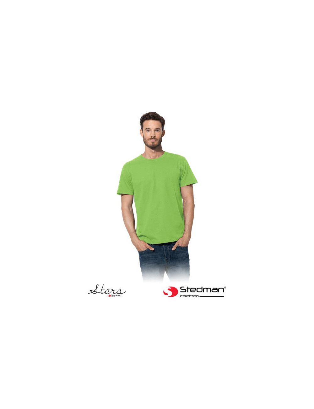 Herren-T-Shirt ST2000 Kiw Green Kiwi Stedman