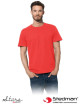 Herren-T-Shirt ST2000 Silber Rot Scharlachrot Stedman