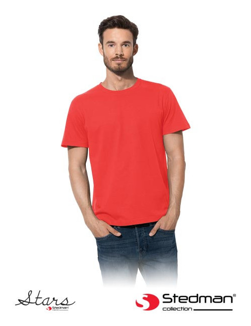 T-shirt męski st2000 sre czerwony szkarłatny Stedman